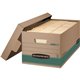 Bankers Box STOR/FILE Recycled File Storage Box - Internal Dimensions: 12" Width x 24" Depth x 10" Height - External Dimensions: