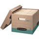 Bankers Box Recycled R-Kive File Storage Box - Internal Dimensions: 12" Width x 15" Depth x 10" Height - External Dimensions: 12