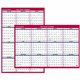 At-A-Glance Vertical Horizontal Reversible Erasable Wall Calendar - Large Size - Julian Dates - Yearly - 12 Month - January 2025