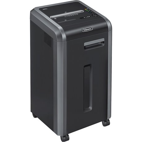 Fellowes Powershred 225i 100% Jam Proof Strip-Cut Shredder - Continuous Shredder - Strip Cut - 22 Per Pass - for shredding Stapl