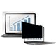 Fellowes PrivaScreen Blackout Privacy Filter - 15.6" Wide - For 15.6" Widescreen LCD Notebook, Monitor - 16:9 - Dust-free, Scrat