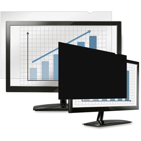 Fellowes PrivaScreen Blackout Privacy Filter - 23.0" Wide - For 23" Widescreen LCD Monitor - 16:9 - Fingerprint Resistant, Scrat