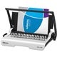 Fellowes Star+ 150 Manual Comb Binding Machine - CombBind - 150 Sheet(s) Bind - 15 Punch - 3.1" x 17.7" x 9.8" - White, Black