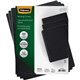 Fellowes Expressions Oversize Linen Presentation Covers - 11.3" Height x 8.8" Width x 0.1" Depth - 8 3/4" x 11 1/4" Sheet - Blac