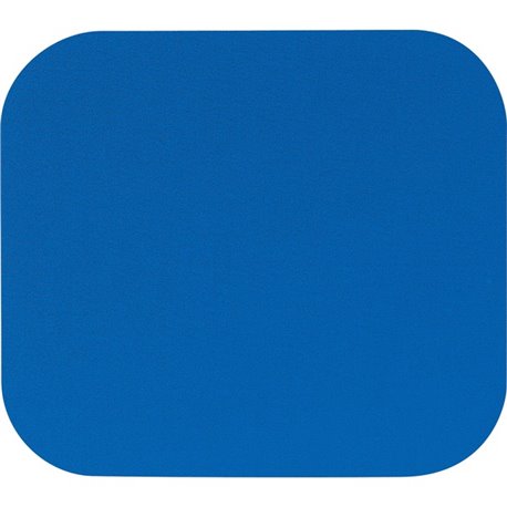 Fellowes Mouse Pad - Blue - 0.13" x 9" x 8" Dimension - Blue - Rubber - Scratch Resistant - 1 Pack