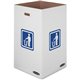 Bankers Box Waste & Recycling Bins - Internal Dimensions: 18" Width x 18" Depth x 30" Height - External Dimensions: 18.4" Width 