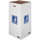 Bankers Box Waste & Recycling Bins - Internal Dimensions: 18" Width x 18" Depth x 36" Height - External Dimensions: 18.4" Width 