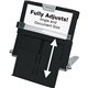 Professional Series In-Line Document Holder - Horizontal - 7.5" x 12" x 2.5" x - 1 Each - Black