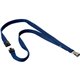 DURABLE Premium Textile Lanyard with Safety Release - 3/4" x 17" Lanyard - Blue - 10 / Box