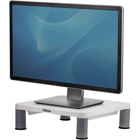 Fellowes Standard Monitor Riser - Up to 21" Screen Support - 60 lb Load Capacity - CRT, LCD Display Type Supported - 4" Height x