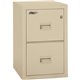 FireKing Insulated Turtle File Cabinet - 2-Drawer - 17.7" x 22.1" x 27.8" - 2 x Drawer(s) for File - Letter, Legal - Fire Resist