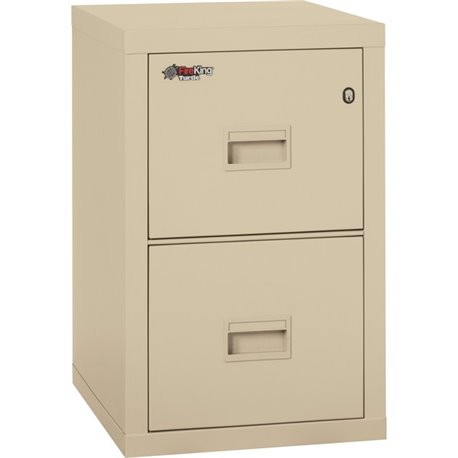 FireKing Insulated Turtle File Cabinet - 2-Drawer - 17.7" x 22.1" x 27.8" - 2 x Drawer(s) for File - Letter, Legal - Fire Resist