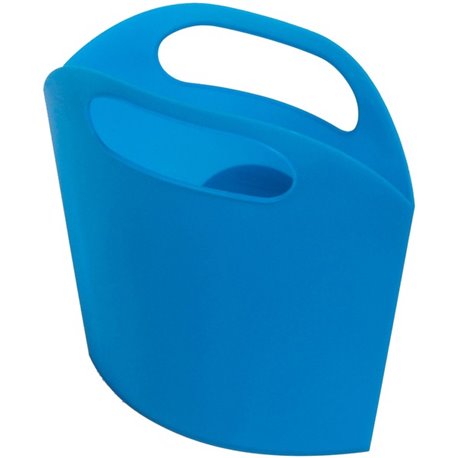 Deflecto Antimicrobial Kids Mini Tote Blue - External Dimensions: 8" Width x 5.4" Depth x 2" Height - Plastic - Blue - For Art S