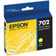 Epson DURABrite Ultra T702 Original Standard Yield Inkjet Ink Cartridge - Yellow - 1 Each - 300 Pages
