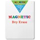 Flipside Magnetic Dry Erase Board - 9" (0.8 ft) Width x 12" (1 ft) Height - White Surface - Rectangle - Magnetic - 1 Each