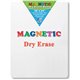 Flipside Magnetic Dry Erase Board - 18" (1.5 ft) Width x 24" (2 ft) Height - White Surface - Rectangle - Magnetic - 1 Each