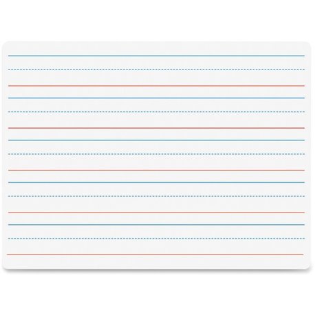 Flipside Double-sided Dry Erase Board - 9" (0.8 ft) Width x 12" (1 ft) Height - White Surface - Rectangle - 1 Each