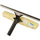 Ettore Stainless BackFlip Cleaning Tool - 10" Blade - 3" Height x 11.8" Width x 8.8" Length - Light Weight, Grooved Handle, Fati