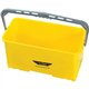 Ettore 6-gallon Super Bucket - 6 gal - Handle, Secure Grip - 10.5" x 21.8" x 11.8" - Yellow - 1 Each