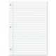 Ashley Magnetic Notebook Page - Multi Sheet Color - Rectangle - 11" Length x 8 1/2" Width - Magnetic - 1 Each