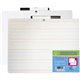 Flipside 2-sided Dry Erase Board Sets - 12" (1 ft) Width x 9" (0.8 ft) Height - White Hardboard Surface - Rectangle - Desktop, L