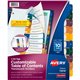 Avery Ready Index Customizable TOC Binder Dividers - 10 x Divider(s) - 10 Tab(s) - 1-10 - 10 Tab(s)/Set - 8.5" Divider Width x 1