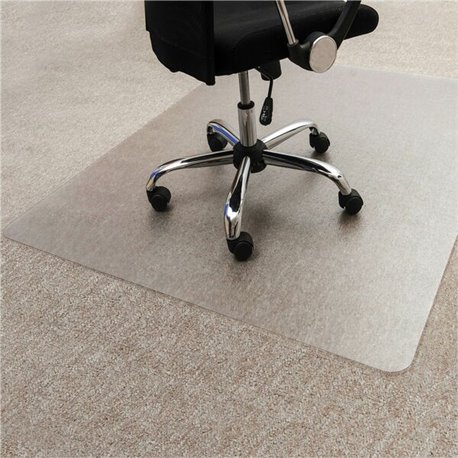 Ecotex Enhanced Polymer Rectangular Chair Mat for Carpets up to 3/8" - 30" x 48" - Home, Office, Carpet - 48" Length x 30" Width