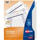 Avery Big Tab Insertable Plastic Dividers - 5 x Divider(s) - 5 - 5 Tab(s)/Set - 8.5" Divider Width x 11" Divider Length - 3 Hole