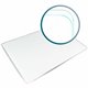 Viztex Glacier White Multi-Purpose Grid Glass Dry Erase Board 24" x 36" - Provides highly effective visual communication and org