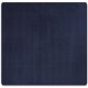 Flagship Carpets Classic Solid Color 6' Square Rug - Traditional - 72" Length x 72" Width - Square - Navy - Nylon