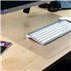 Desktex Polycarbonate Place Mats (set of 4) - 12" x 18" - Clear Rectangular Polycarbonate Desk Pad Pack of 4 - 18" L x 12" W x 0