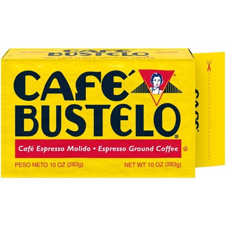 Caf&eacute Bustelo Ground Espresso Coffee - Dark/Bold - 10 oz Per Can - 1 Each