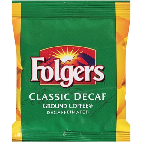 Folgers Ground Classic Decaf Coffee - 1.5 oz - 42 / Carton