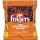 Folgers Ground 100% Colombian Supreme Coffee - Dark/Bold - 1.8 oz Per Bag - 42 / Carton