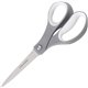 Fiskars Performance Softgrip Scissors - 8" Overall Length - Stainless Steel - Straight Tip - Orange - 1 Each