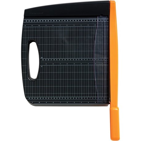 Fiskars Bypass Paper Trimmer - 10 Sheet Cutting Capacity - 12" Cutting Length - Easy to Use, Ergonomic Handle, Comfortable, Buil