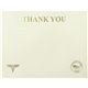 St. James Premium-Weight Certificates - 65 lb Basis Weight - "Thank You" - 8.5" x 11" - Inkjet, Laser Compatible - Ivory, Gold F