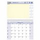 At-A-Glance QuickNotes Desk Wall Calendar - Small Size - Julian Dates - Monthly - 12 Month - January 2025 - December 2025 - 1 Mo