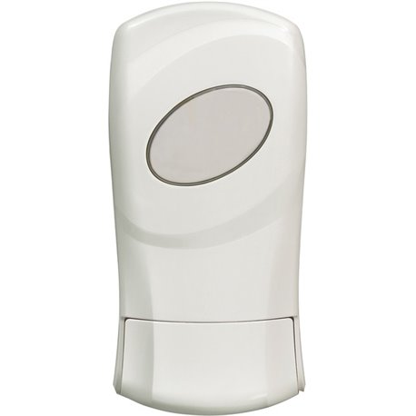 Genuine Joe 1250 ml Foam Soap Dispenser - Manual - 1.32 quart Capacity - Site Window, Soft Push, Sanitary-sealed, Refillable - W