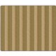 Flagship Carpets Basketweave Stripes Classroom Rug - Floor Rug - 10.60 ft Length x 13.20 ft Width - Rectangle - Natural - Nylon