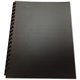 GBC Binding Presentation Covers - For Letter 8 1/2" x 11" Sheet - Square - Black - Polypropylene - 25 / Pack