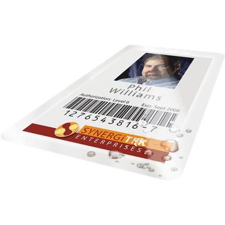 GBC UltraClear Thermal Laminating Pouches - Laminating Pouch/Sheet Size: 2.56" Width x 3.75" Length x 7 mil Thickness - Glossy -