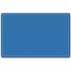 Flagship Carpets All-Over Weave Solid Color Rug - Classic - 99.96" Length x 69.96" Width - Blue - Nylon