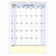 At-A-Glance QuickNotes Wall Calendar - Medium Size - Julian Dates - Monthly - 12 Month - January 2025 - December 2025 - 1 Month 