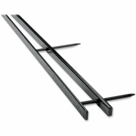 GBC VeloBind Binding Spines - 2" Maximum Capacity - 200 x Sheet Capacity - Black - Plastic - 25 / Pack