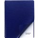 GBC Binding Presentation Covers - 11.3" Height x 8.8" Width - For Letter 8 1/2" x 11" Sheet - Square - Navy - Faux Leather - 200