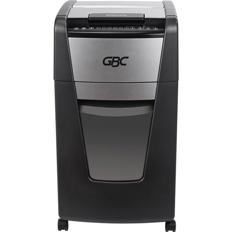 GBC AutoFeed+ Office Shredder, 300X, Super Cross-Cut, 300 Sheets - Continuous Shredder - Super Cross Cut - 10 Per Pass - for shr