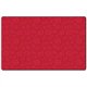 Flagship Carpets Solid Color Swirl Rug - 99.96" Length x 72" Width - Cherry