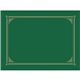 Geographics A4, Letter Recycled Certificate Holder - 8 19/64" x 11 45/64" , 8 1/2" x 11" , 8" x 10" - Green - 30% Recycled - 6 /