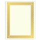 Geographics Gold Foil Certificate - Laser, Inkjet Compatible - Gold with Gold Border - 15 / Pack